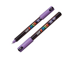 Marker Uni Posca 0,7mm, igale pinnale - violett